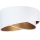 Lampenkap voor kroonluchter GALAXY E27 diameter 45 cm wit/goud