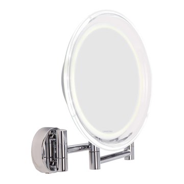 Lanaform - LED muurspiegel voor make-up WALL LED/4xAAA