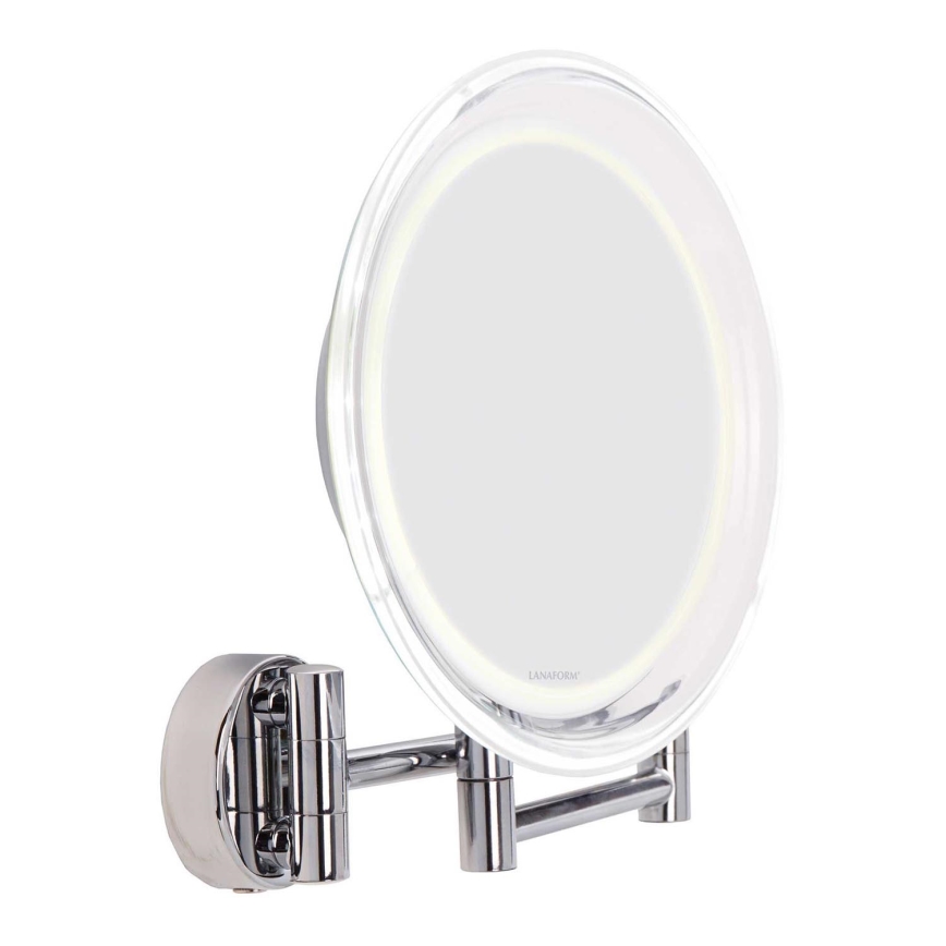 Lanaform - LED muurspiegel voor make-up WALL LED/4xAAA