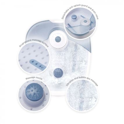 Lanaform - Voetenmassagebad FOOT SPA 60W/230V