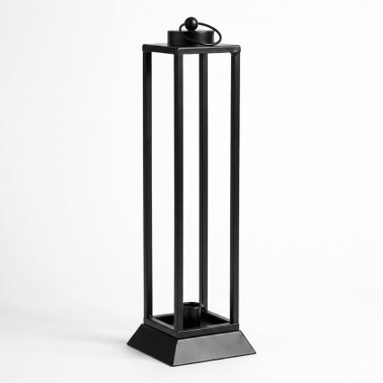 Lanterne décorative HALL 45,5 cm noire
