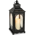 Lanterne décorative ROSEHILL 40 cm noire