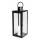 Lanterne décorative TOWER 29 cm, noire