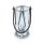 Lanterne FRAGIL 26 cm chrome brillant/noir