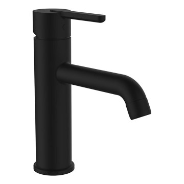 LAUFEN H3110810811201 - Kraan voor wastafel LUA 19,2 cm titanium mat zwart
