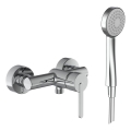 LAUFEN H3310810041311 - Doucheset met mengkraan LUA, glanzend chroom