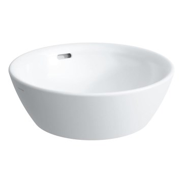 LAUFEN H8129620001091 - Aanrecht wastafel PRO diameter 42 cm keramiek/wit