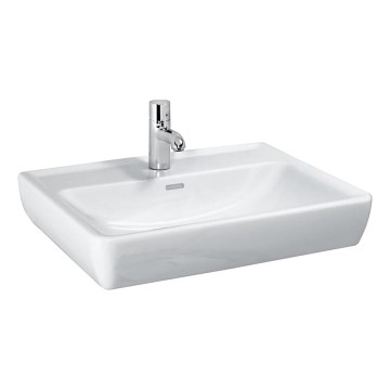 LAUFEN H8189530001041 - Aanrecht wastafel/aan de muur bevestigd PRO 65x48 cm keramiek/wit