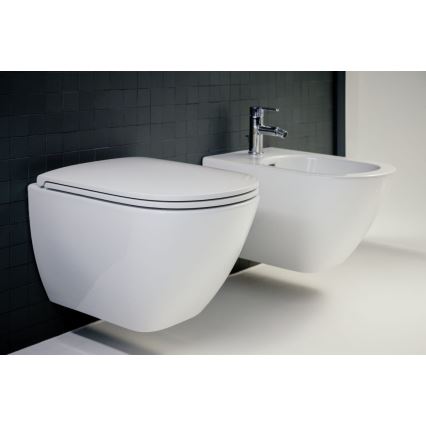 LAUFEN H8660800000001 - WC suspendu LUA céramique/blanc + abattant WC SoftClose LUA duroplast/blanc