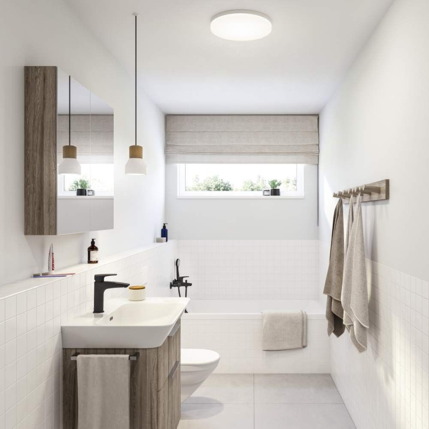 LAUFEN HF500702428000 - Wastafelmengkraan LAURIN 16,2 cm mat zwart titanium