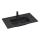 Lavabo encastré LILLESNAD 81x46cm céramique/noir