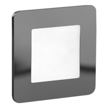 LDST DI-01-CB-BZ9 - LED Trapverlichting DIANA 9xLED/1,2W/230V glanzend zwart 6500K