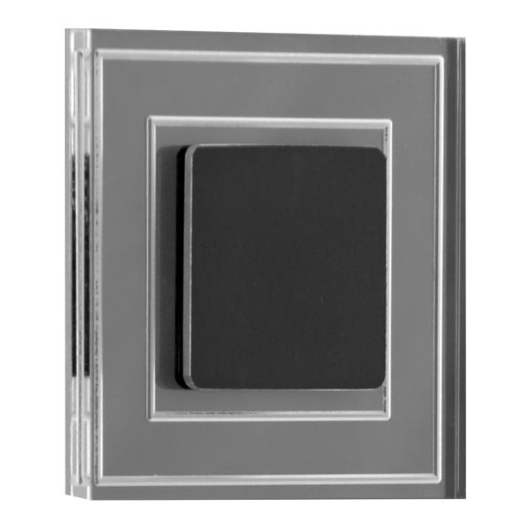 LDST KE-01-SC-BZ8 - LED Trapverlichting KELLY 8xLED/1,2W/230V mat zwart 6500K