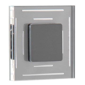 LDST SP-01-SC-BZ8- Luminaire d'escalier LED SPACE 8xLED/1,2W/230V mat noir