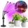 LED à intensité variable flexible lampe de table pour la culture des plantes VITARO 4xLED/10W/230V noir