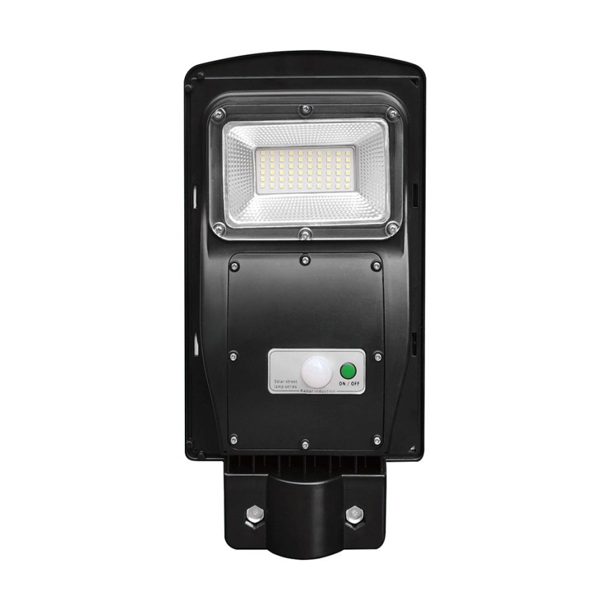 LED Lampe solaire à intensité variable avec détecteur de mouvement et de crépuscule LED/6W/3,2V 6000K IP65 5000 mAh noir + Télécommande