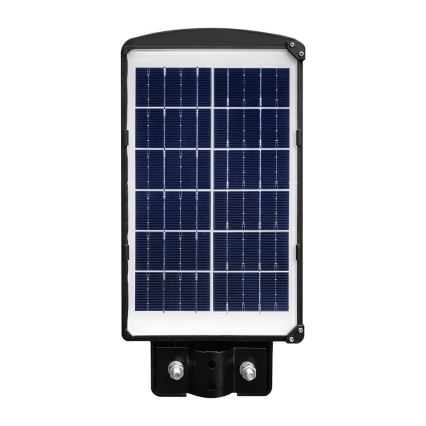 LED Lampe solaire à intensité variable avec détecteur de mouvement et de crépuscule LED/6W/3,2V 6000K IP65 5000 mAh noir + Télécommande