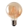 LED Ampoule CLASIC AMBER G95 E27/8W/230V 2200K – Brilagi