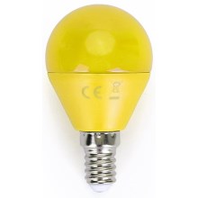 LED Ampoule G45 E14/4W/230V jaune - Aigostar 100003OGA
