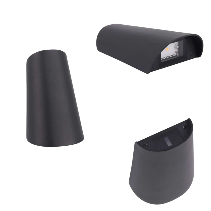 LED Applique murale d'extérieur LED/11W/230V IP65 noire