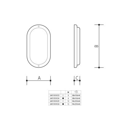 LED Applique murale d'extérieur LED/12W/230V IP54 blanche