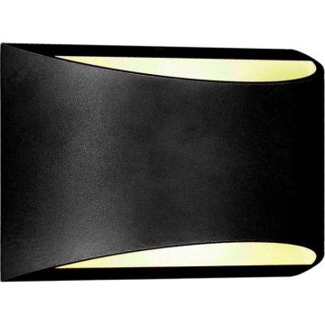 LED Applique murale extérieure LED/9W/230V 4000K IP54 noire