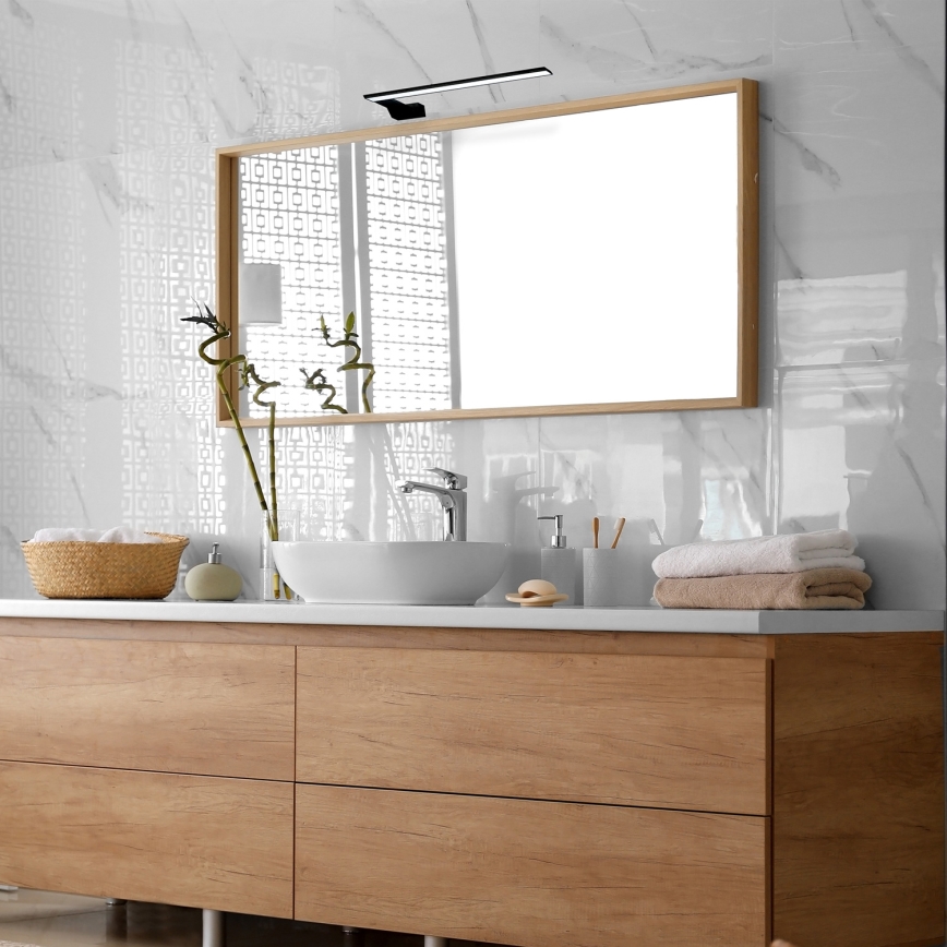 LED Applique murale pour salle de bains SHINE LED/11W/230V 45 cm IP44 noire