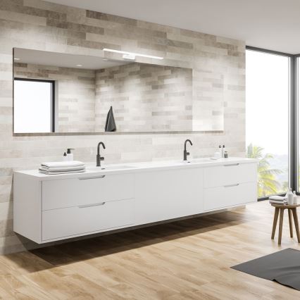 LED Applique murale pour salle de bains SHINE LED/7W/230V 40 cm IP44 blanc