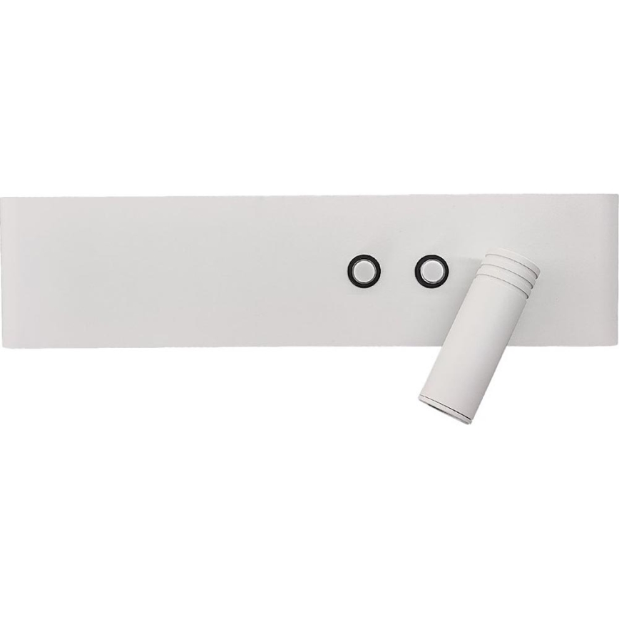 LED Applique murale RESORT LED/10W/230V + LED/3W blanche droite