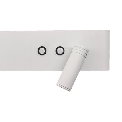 LED Applique murale RESORT LED/10W/230V + LED/3W blanche droite