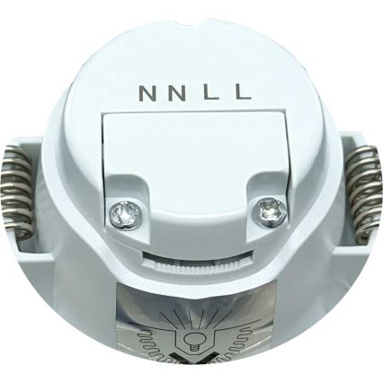 LED inbouwarmatuur voor badkamer BONO LED/8W/230V 3000K IP65 mat chroom