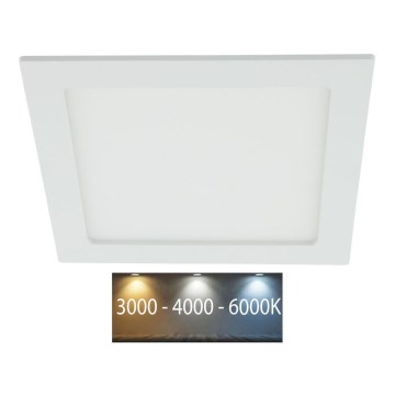 LED Badkamer inbouwspot LED/24W/230V 3000/4000/6000K IP44
