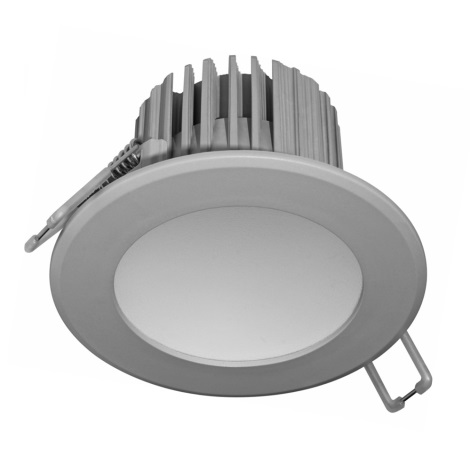 LED Badkamer inbouwspot LED/7W/230V 4000K grijs IP44