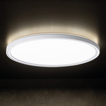 LED Badkamer plafondlamp AZPO LED/11,8W/230V diameter 22,5 cm IP54 wit