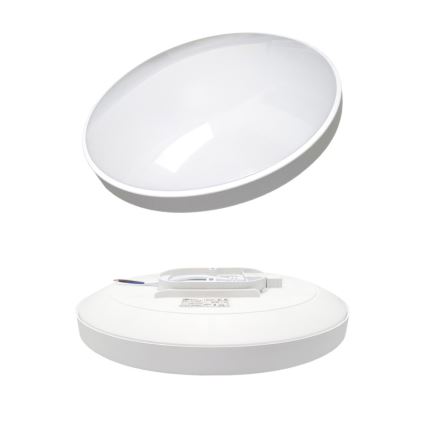 LED Badkamer plafondlamp CIRCLE LED/12W/230V 4000K diameter 25 cm IP44 wit