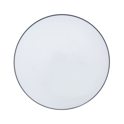 LED Badkamer plafondlamp CIRCLE LED/12W/230V 4000K diameter 25 cm IP44 zwart