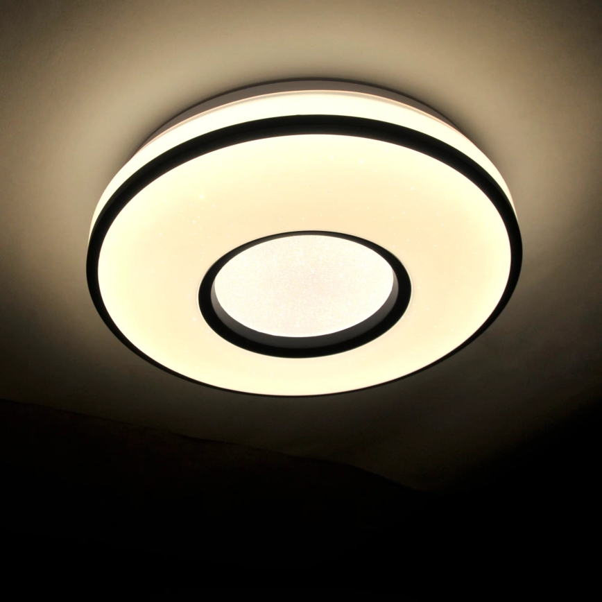 LED Badkamer plafondlamp DETROIT LED/18W/230V diameter 33 cm IP44
