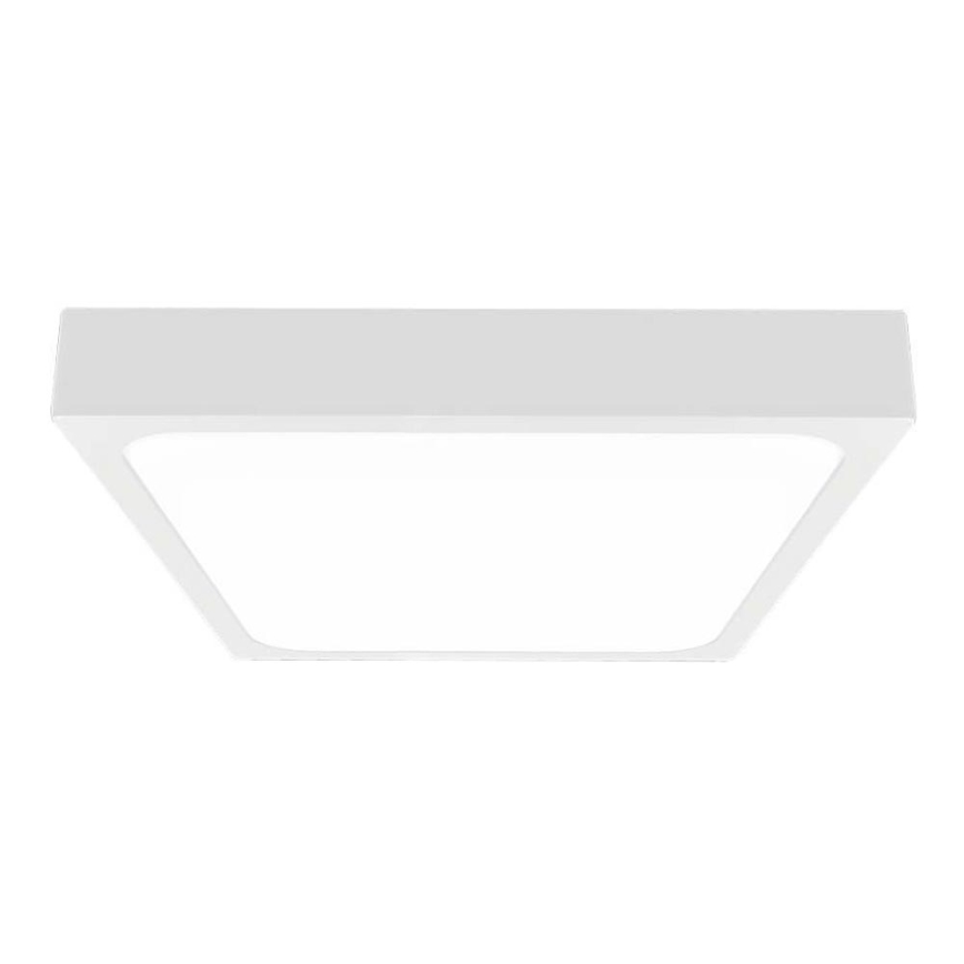 LED Badkamer plafondlamp LED/18W/230V 6500K IP44 22,5x22,5 cm wit
