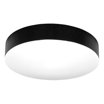 LED Badkamer plafondlamp MAKARON LED/36W/230V 3000/4000/6000K diameter 40 cm IP44 zwart