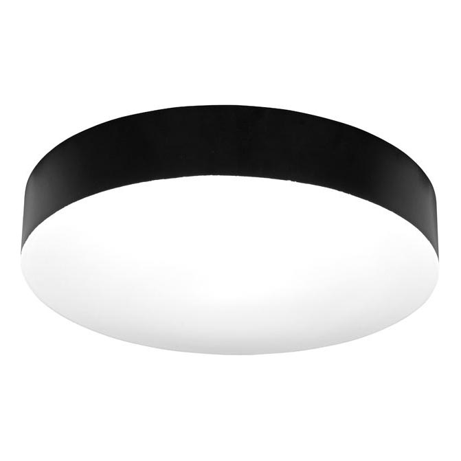 LED Badkamer plafondlamp MAKARON LED/50W/230V 3000/4000/6000K diameter 50 cm IP44 zwart