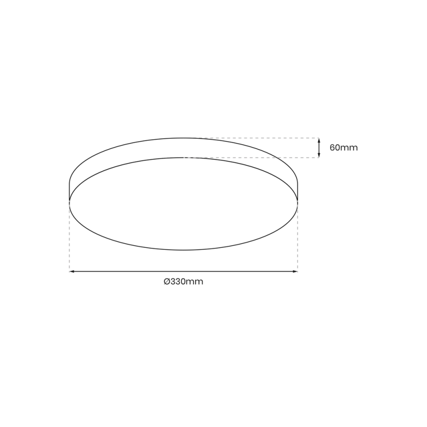 LED Badkamer plafondlamp MAYA LED/15W/230V diameter 33 cm IP44 goud