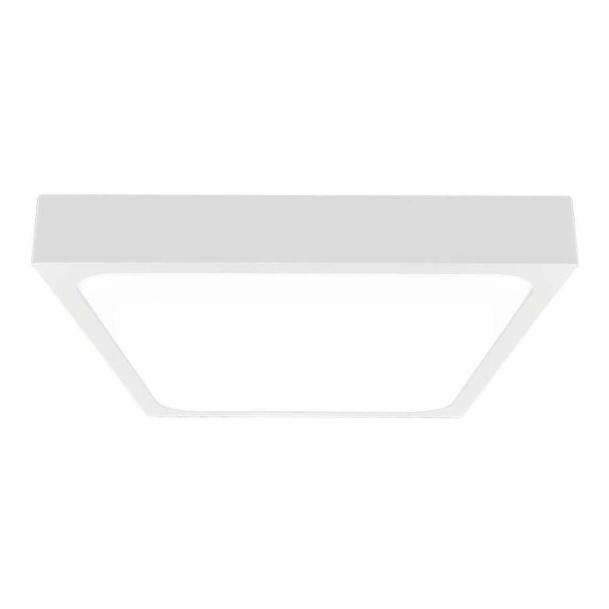 LED Badkamer plafondlamp met sensor LED/24W/230V 4000K IP44 29,5x29,5 cm wit