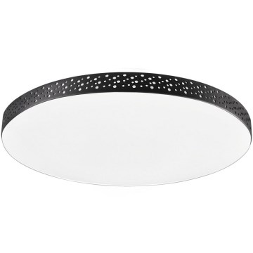 LED Badkamer plafondlamp MOON LED/18W/230V zwart IP44