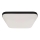 LED Badkamer plafondlamp NEMO LED/17W/230V IP44 zwart