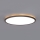 LED Badkamer plafondlamp NIVERA LED/18W/230V IP54 3000/4000/6000K Ø 30 cm zwart
