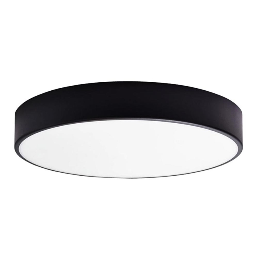 LED Badkamer plafondlamp RENE LED/15W/230V IP44 zwart