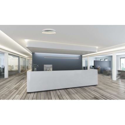 LED Dimbare badkamer plafondverlichting SLIDE LED/6/12/18/24W/230V 2900/4000/6200K IP44 wit