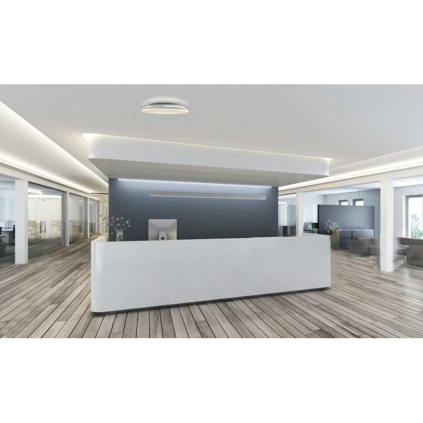 LED Dimbare badkamer plafondverlichting SLIDE LED/6/12/18/24W/230V 2900/4000/6200K IP44 wit