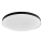 LED Badkamer plafondlamp SLIMI LED/24W/230V IP40 zwart
