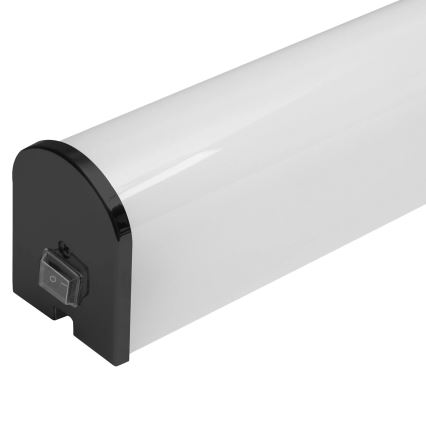 LED Badkamer spiegelverlichting ALEX LED/15W/230V 4000K 60 cm IP44 zwart